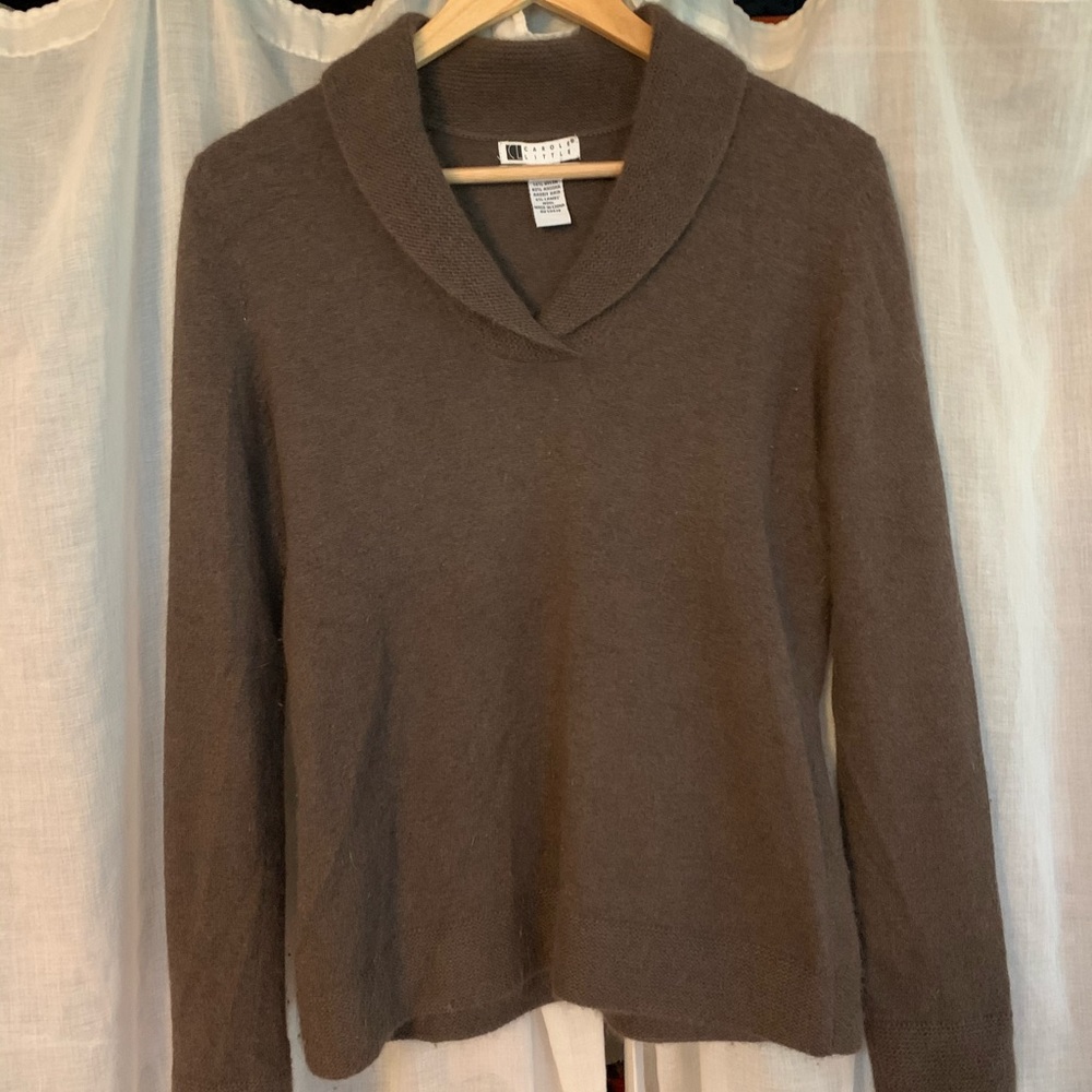 V-neck sweater